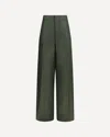 Sa Su Phi Bogart Silk Twill Trousers In Green