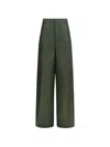 Sa Su Phi Bogart Silk Twill Trousers In Green