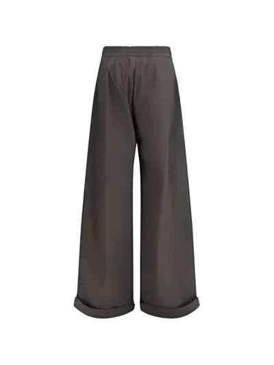 Sa Su Phi Button Culottes Trousers In Gray