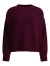 Sa Su Phi Cable-knit Cashmere Sweater In Red