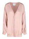 Sa Su Phi Cardigan In Misto Seta In Pink