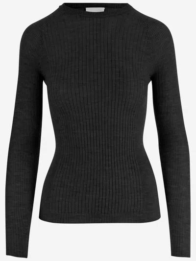 Sa Su Phi Cashmere And Silk Knit In Black