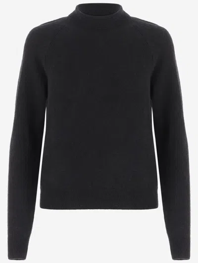 Sa Su Phi Cashmere And Silk Sweater In Black