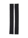 Sa Su Phi Silk And Cashmere Gloves In Black