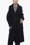 Sa Su Phi Cashmere Blend Long Cardigan With Belt