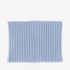 Sa Su Phi Cashmere Knit Cashmere Collar Scarf In Blue