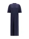 Sa Su Phi Short-sleeve T-shirt Dress In Blue