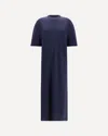 Sa Su Phi Short-sleeve T-shirt Dress In Blue