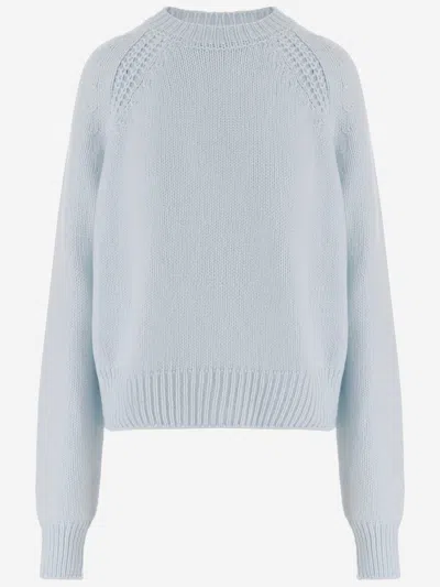 Sa Su Phi Cashmere Sweater In Blue