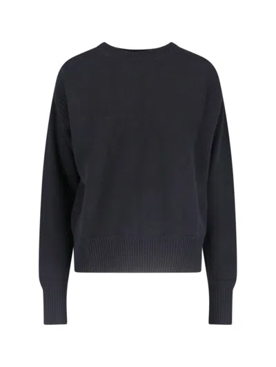 SA SU PHI CASHMERE SWEATER IN BLACK CASHMERE
