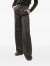 Sa Su Phi Concealed-front-fastening Trousers In Multi