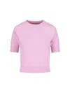 Sa Su Phi Crew Neck Cashmere Pink Top