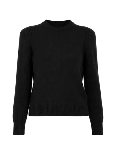 Sa Su Phi Crew-neck Sweater In Black