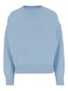 Sa Su Phi Cashmere Jade Sweater In Blue