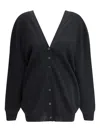 Sa Su Phi Double Side V Cardigan In Black