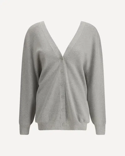 Sa Su Phi Double Side V Cardigan In Grey