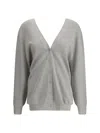 Sa Su Phi Double Side V Cardigan In Ice