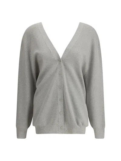 Sa Su Phi Double Side V Cardigan In Grey