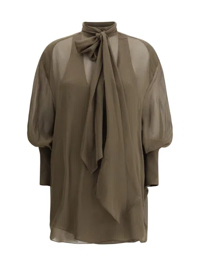Sa Su Phi Dresses In Brown