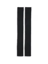 Sa Su Phi Silk And Cashmere Gloves In Black