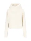 Sa Su Phi High-neck Ribbed Knit Sweater In Neutrals