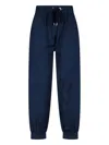 Sa Su Phi High-waisted Silk Blend Athletic Pants With Drawstring Closure
