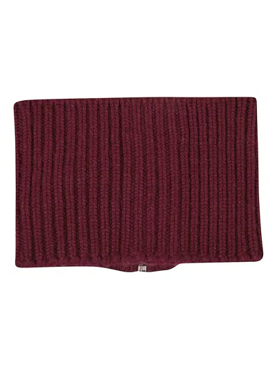Sa Su Phi Knit Cash Collar In Red