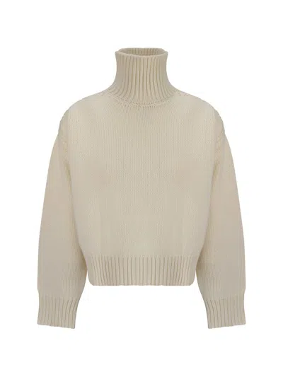 Sa Su Phi Turtleneck Sweater In Ivory