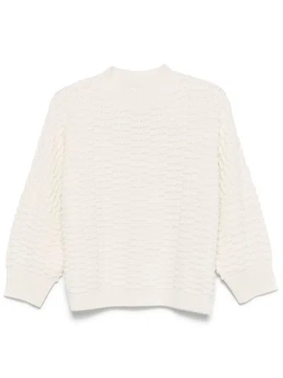 Sa Su Phi Lupetto Sweater In White