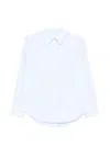 Sa Su Phi Light Blue Cotton Blouse In Blue