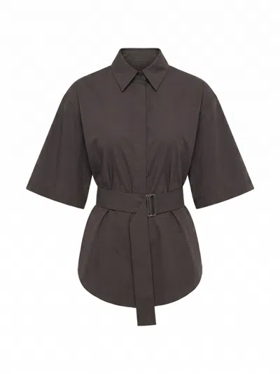 Sa Su Phi `marcella` Short Sleeve In Brown