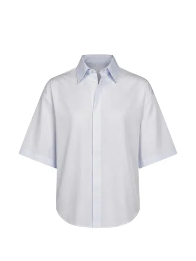 Sa Su Phi Marcella Short-sleeve Shirt In White
