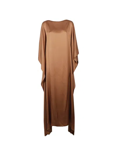 Sa Su Phi Marta Maxi Dress In Brown