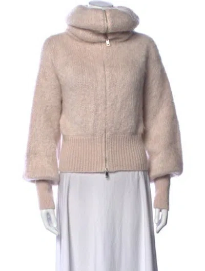 Pre-owned Sa Su Phi Mohair Turtleneck Sweater In Pink