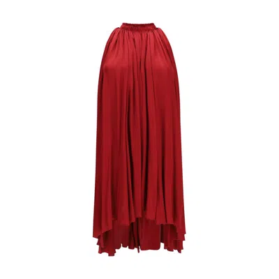 Sa Su Phi Multicolor Viscose Casual Dress In Red