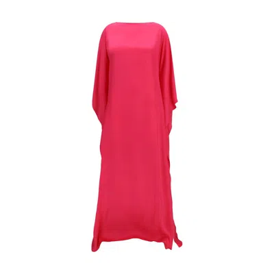 Sa Su Phi Marta Satin Maxi Dress In Pink