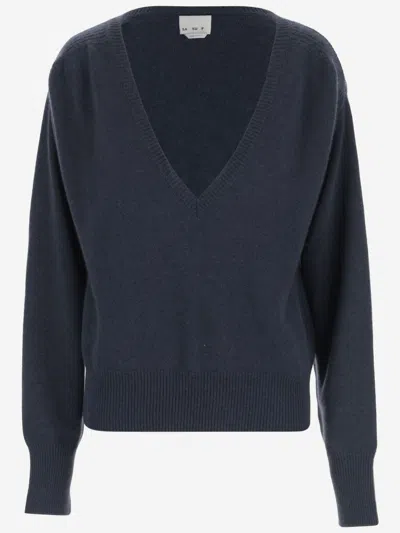 Sa Su Phi Navy Blue Wool Sweater