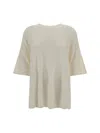 Sa Su Phi Oversized T-shirt In Ivory