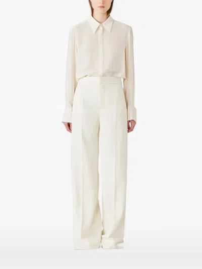 Sa Su Phi Petit Long-sleeve Shirt In White