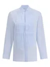 Sa Su Phi Petra Tuxedo Shirt In Blue