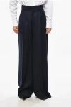 Sa Su Phi Pinstriped Wool Bogart Palazzo Pants