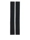 Sa Su Phi Silk And Cashmere Gloves In Black