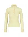 Sa Su Phi Ribbed Cashmere Blend Sweater With Polo Neck