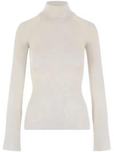 Sa Su Phi Ribbed-knit Jumper In Neutral