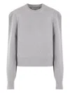 Sa Su Phi Ribbed Sweater In Gray