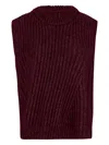 Sa Su Phi Ribbed Tank Top In Black