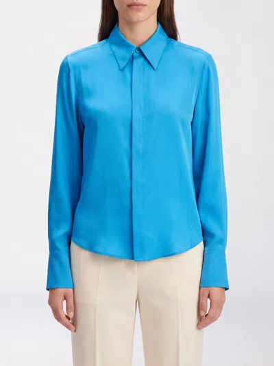Sa Su Phi Shirt Woman Color Gnawed Blue