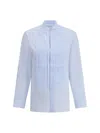 Sa Su Phi Petra Tuxedo Shirt In Blue