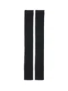 Sa Su Phi Silk And Cashmere Gloves In Black