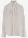 Sa Su Phi Silk Shirt In Neutral